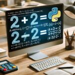 How to write basic arithmetic operations in Python